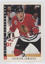 1993-94 Score Canadian Jocelyn Lemieux #420 q7c