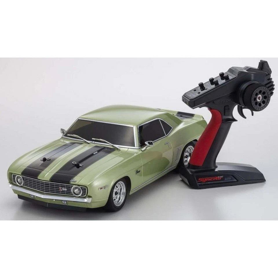 Kyosho K.34418T2B Fazer MK2 Chevy Camaro Z28 1969 Frost Green 1:10 Readyset - Bild 2 von 3