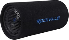 RTB65A 6.5" Powered Subwoofer Bass Tube, 300W Peak, Deep Bass, Built-In Amp, MP3