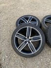 2014 2018 Audi S1 18 Wing Arm Alloys x2 Pair Good 6mm Tyres