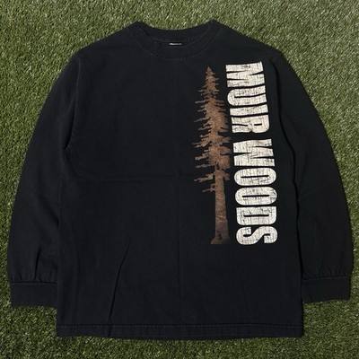 Vintage Muir Woods National Monument Long Sleeve Graphic T-Shirt M