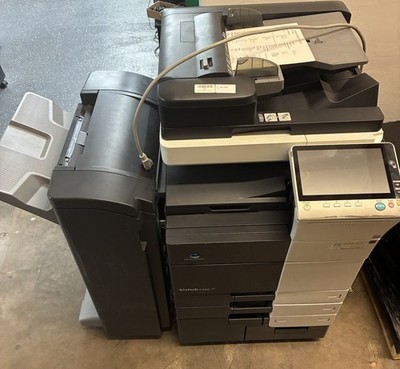 Konica Minolta Bizhub C659 Color Copier Printer Scanner Network w/Stapler