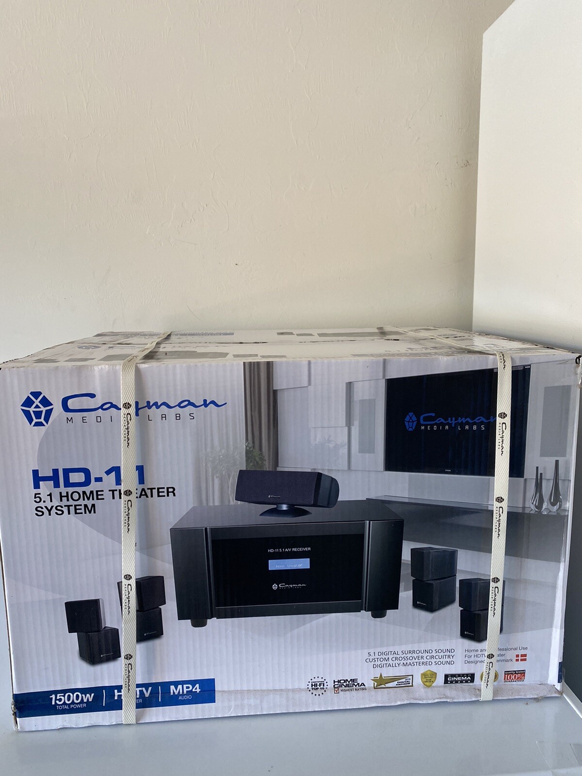 1500 watt surround sound system