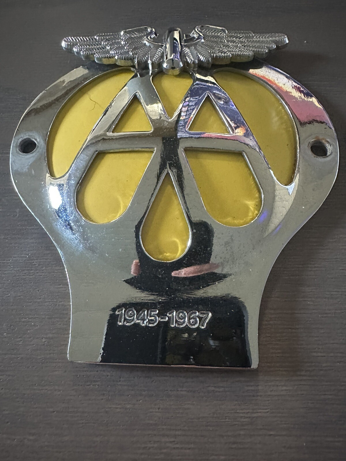 Car Grille Badges Inc AA, RAC, Vintage, Enamel, Chrome Etc x 2 eBay