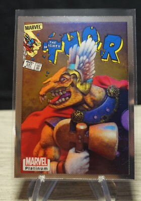 BETA RAY BILL 2022 UPPER DECK MARVEL PLATINUM COVER VARIANT W11