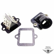 Ansaugstutzen + Membrane + Dichtung für Piaggio NRG SAL1T MC2 MC3