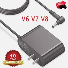 US Plug For Dyson V6 V7 V8 Battery Charger Power Cable Cordless Vacuum Cleaner