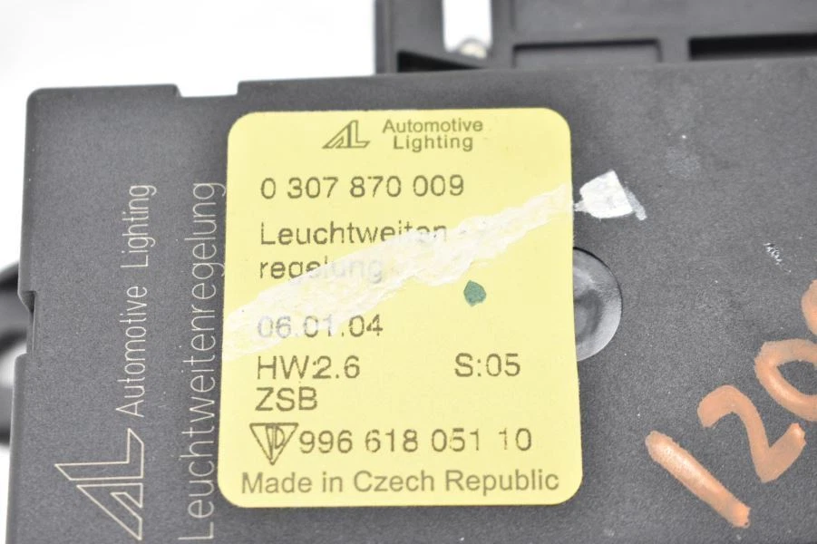 Mando de nivel del faro PORSCHE 911 996 LITRONIC 1999-2005 99661805110 Foto 2 de 4