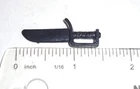 GI Joe Figure Accessory     1993 Slice V3     Large Black Knife / Daggeer
