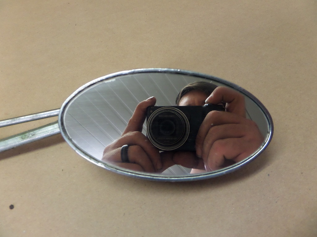 1999 YAMAHA VENTURE ROYALE STAR XVZ13AH FRONT RIGHT MIRROR / TURN