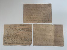 1942! Orig. 3x Postkarte Brief Zwangsarbeiter 2. Weltkrieg Wehrmacht KZ H&auml;ftling