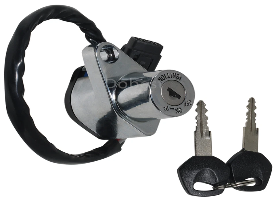 Juego de bloqueo de interruptor de llave de encendido para Kawasaki VN1500 Vulcan 1500 Nomad 1998-2001 Foto 2 de 4