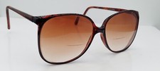 Vintage Zimco Dracup Brown Oval Sunglasses FRAMES ONLY
