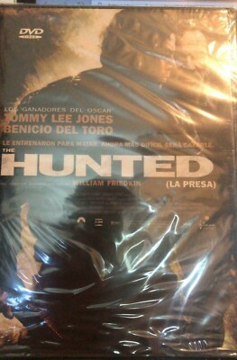 HUNTED LA PRESA DVD NUEVO TOMMY LEE JONES BENICIO DEL TORO ESPAÑOL INGLES NEW