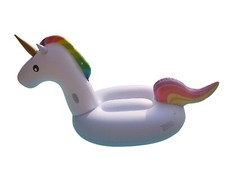 Inflatable Unicorn Pool Float Beach Swimming Large Tube Floaties Toy