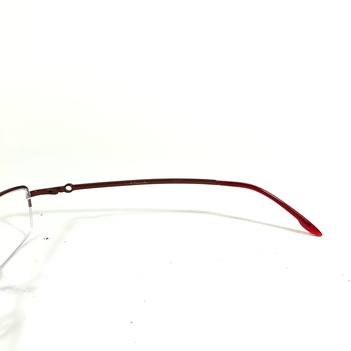 Christian Dior Eyeglasses Frames CD3627 HJ3 Red Rectangular