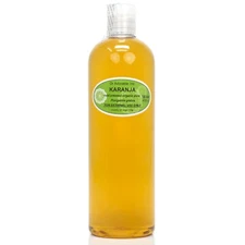 16 Oz Premium Best Karanja Oil Pure Organic Cold Pressed High Quality Antiseptic