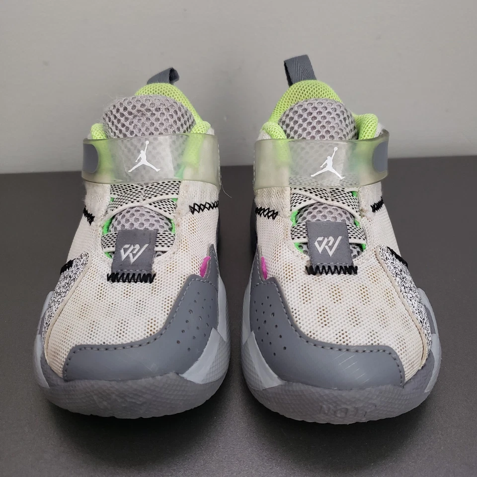 Nike Jordan Why Not ZERO.3 (TD) Russell Westbrook Blanco Gris 7C Zapatos CD5806-100 Foto 4 de 4