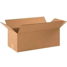 25 - 20x10x6 Cardboard Shipping Moving Storage Boxes Long Corrugated Cartons