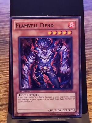 Flamvell Fiend - 1st Edition - Yugioh Fire Monster - Vintage | eBay Flamvell Fiend - 1st Edition - Yugioh Fire Monster - Vintage | eBay