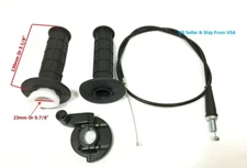 Twist throttle Grip Bar For Kawasaki KLX110 60 65 80 85 100 125 (7/8")