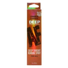 Deep AF Flavored Deep Throat Oral Sex Desensitizing Numb Numbing Spray 1 oz