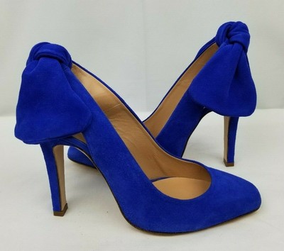 royal blue slingbacks