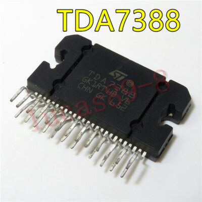 Chip Amplificatore Potenza 4 Canali Circuito Integrato - ST ZIP-25, Per Impianti Auto O Audio Potente, Nuovo Amplificatore Audio TDA7388 - Foto 8