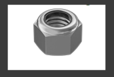 McMaster Carr 5/16/-18 Grade 5 Zinc-Plated Locking Hex Nut (95615A160) - 96ct.
