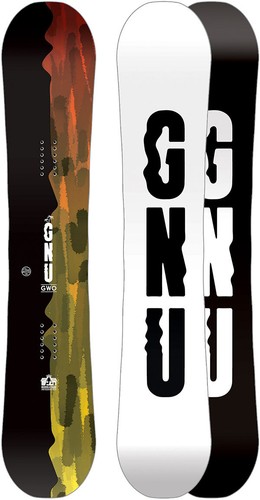 GNU Snowboard All Mountain GWO WIDE Snowboard 2025 Snow Board Winter Freeride