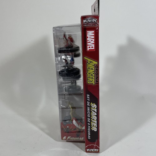 Original Avengers Starter Set:Heroclix 6 Figure Thor/Ant-Man/Wasp/Hulk/Iron Man - Picture 3 of 10