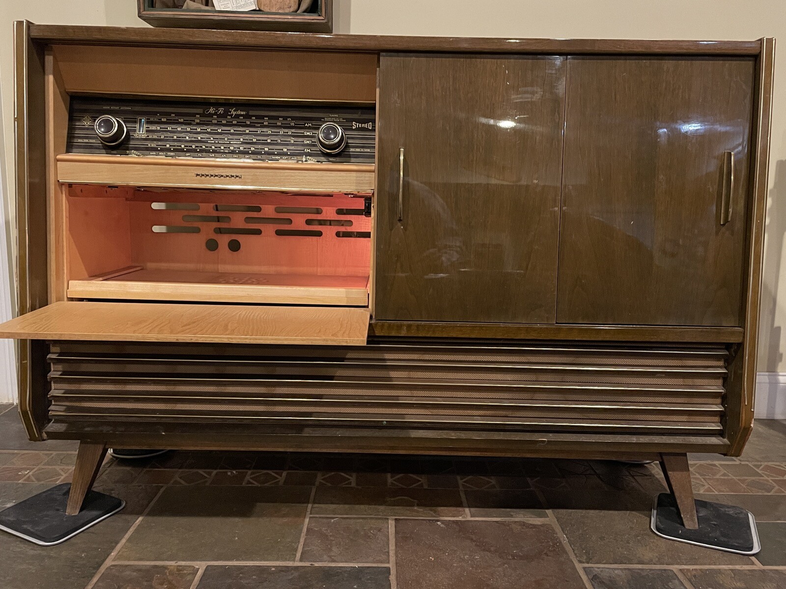 telefunken stereo console