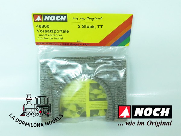NOCH 48800 - H0/TT Vorsatzportale / Portal de túnel - NUEVO (c303)