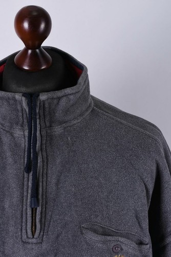 Paul & Shark Fleece Zip Up Vintage Jumper Size L - Picture 3 of 6