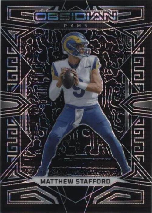 2023 Panini Obsidian Matthew Stafford #58 for sale | eBay