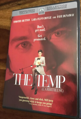 1993 The temp (dvd 2002) NTSC 1 Hutton Boyle Dunaway 