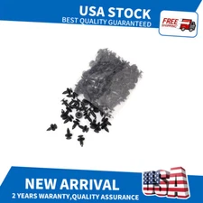 120pcs Car Retainer Clips Plastic Fasteners,Popular Sizes Auto Push Pin Rivets