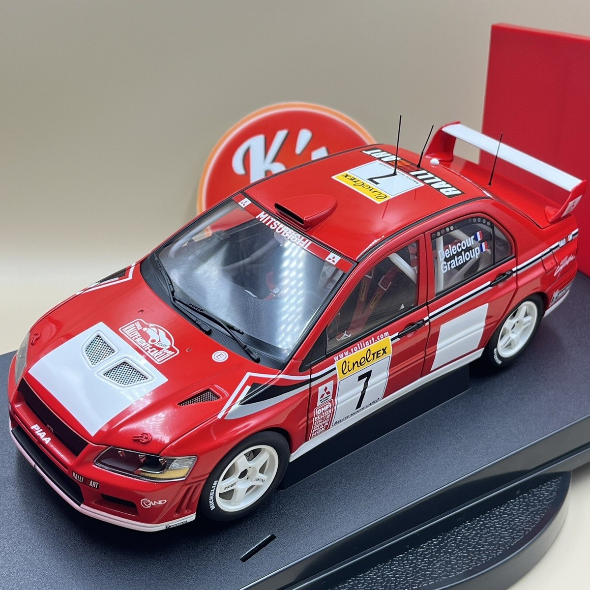 AUTOart 1/18 ランサーエボリューションVII WRC 2002 #8 AUTOart 1/18 Lancer Evolution VII WRC 2002 #8 | eBay
