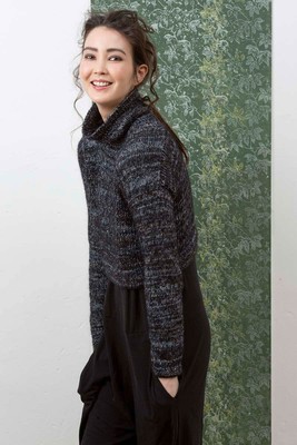 Lang Yarns CELINE Strickanleitung Pullover als download FAM 236