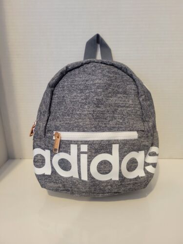 MINI SAC À DOS ADIDAS PETIT SAC DE VOYAGE RÉGLABLE GRIS - Photo 1 sur 5