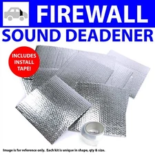Heat & Sound Deadener Chevy Tahoe 1992 - 1999 Firewall Kit + Seam Tape 11835Cm2