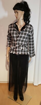 Außergewöhnliche elegante Damen Strickjacke Mantel Bluse aus