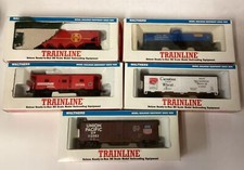 WALTHERS TRAINLINE HO SCALE LOT OF 5 CARS MINT IN BOX