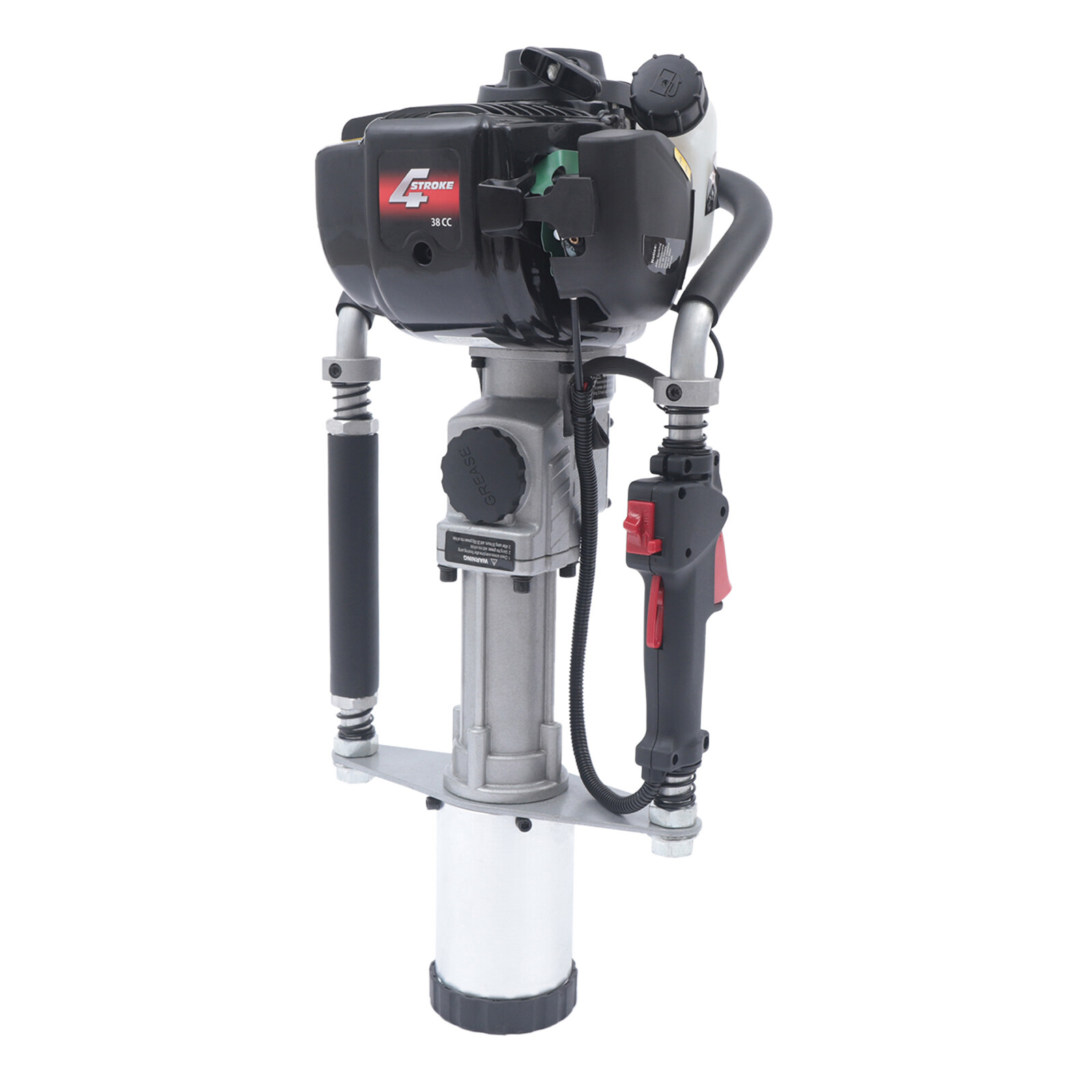 37.7CC   Driver 4 Stroke Gas-Powered Pile Fence Push Pounder Heavy Duty New