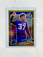 2023 Panini Donruss Gold Press Proof /50 DeWayne McBride Rookie Card #366