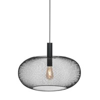Pendelleuchte HäNgelampe Deckenleuchte Esszimmerleuchte Metall Schwarz H 180 Cm