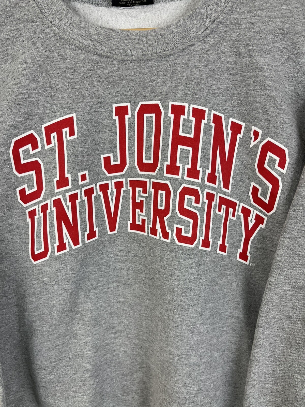 Vintage MV Sport Pro Weave St. Johns Crewneck Sweatsh… Gem