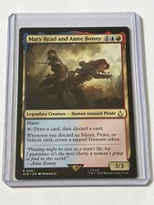Mary Read & Anne Bonny 61  MTG Assassins Creed 2024  Mint - 9.0 +  Non Foil Rare