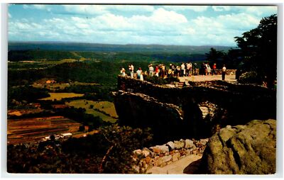 1965 CHATTANOOGA, TN Postcard-  LOVERS LEAP ROCK CITY LOOKOUT MOUNTAIN