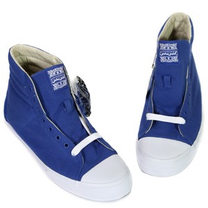blue suede vans high tops